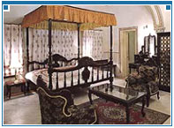 Guest Room at Hotel Alsisar Haveli, Jaipur