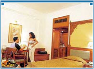 Guest Room At Hotel Mansingh Palace, Jaipur