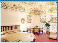 Guest Room at Hotel Rambagh Palace, Jaipur