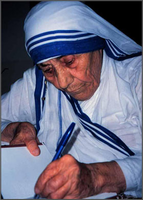 Mother Teresa in India