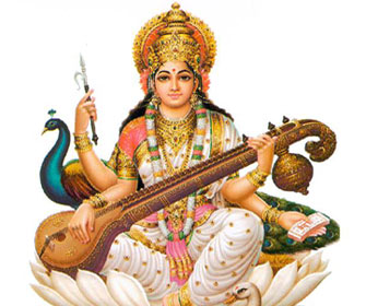 Hindu Goddess Saraswati