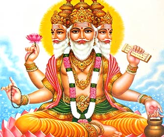 Hindu God Brahma