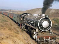 Coal Train Steam Locomotive