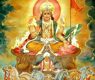 Hindu God Surya